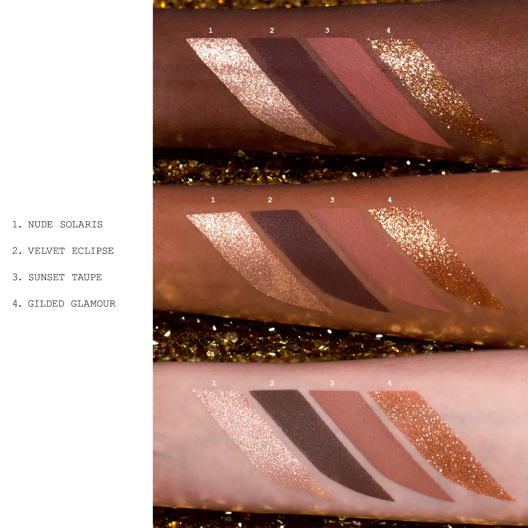 Divine Bronze Luxe Quad: Venusian Sunrise - Image 5