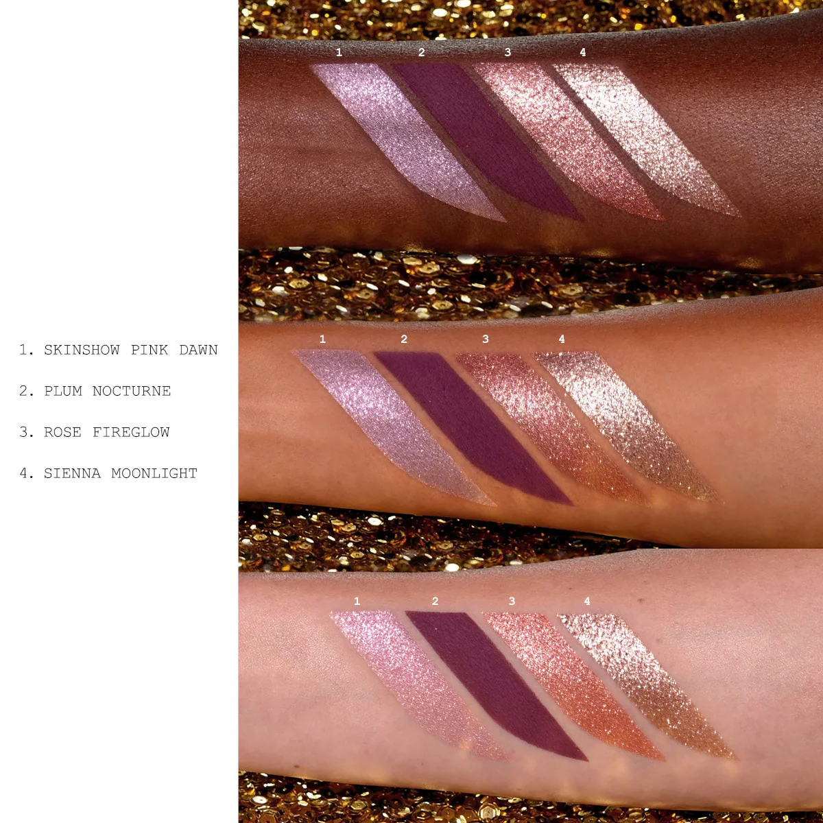 Luxe Eye Shadow Quad: Passion Fleur - Image 4